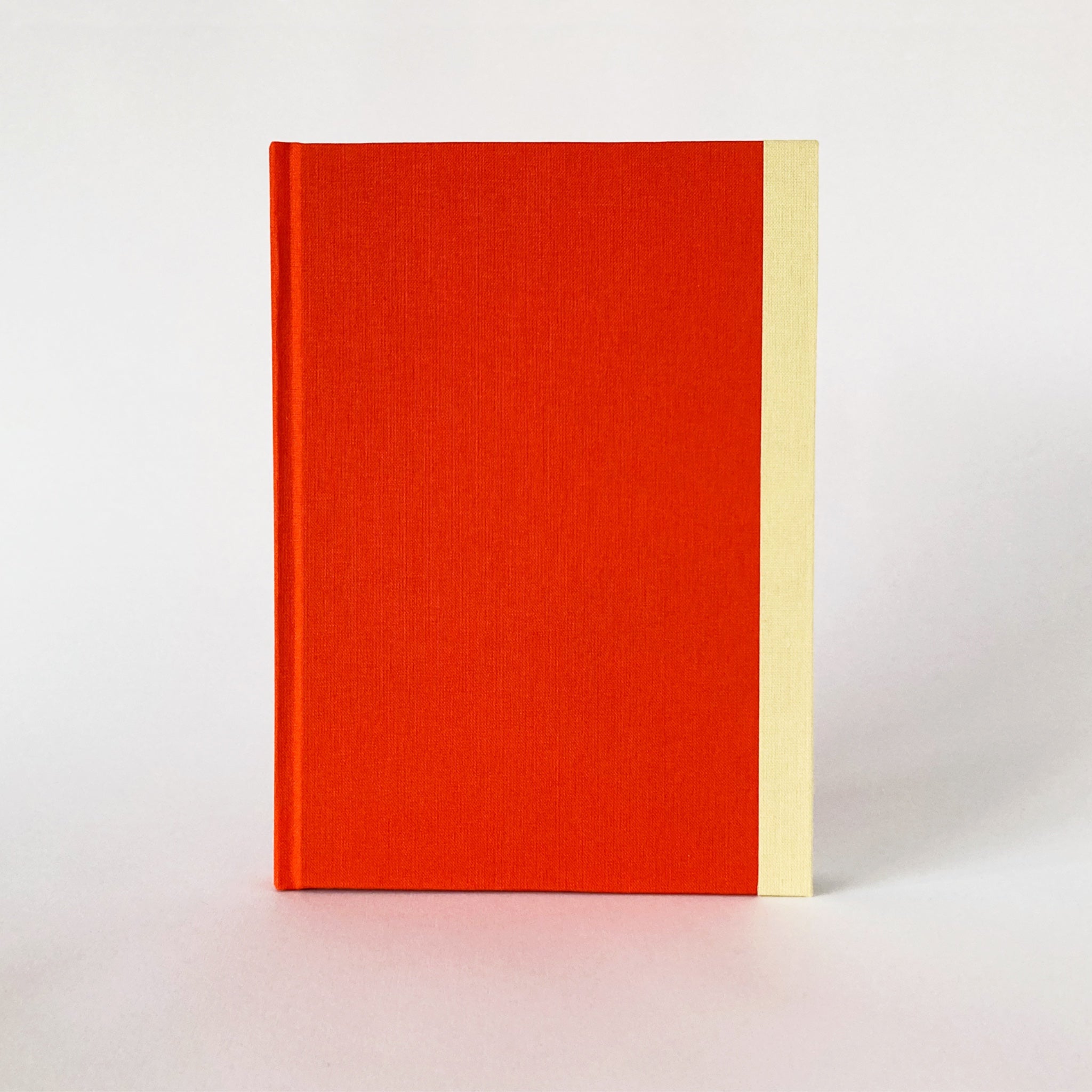 Hard cover Orange colourful notebook