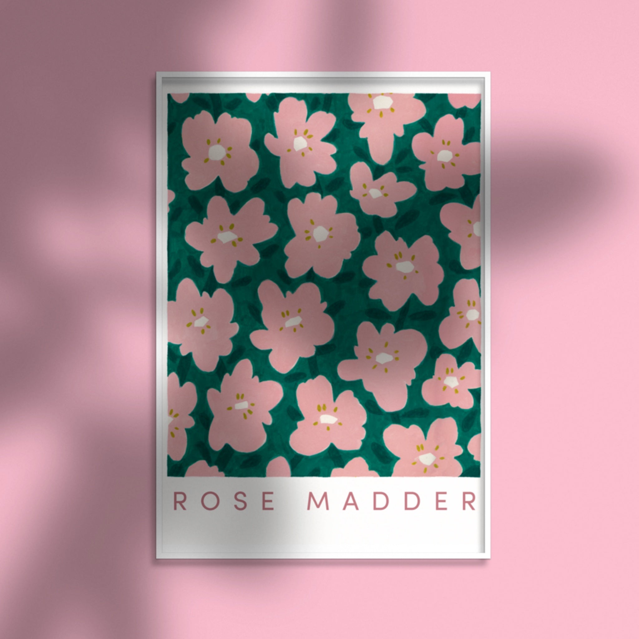 Rose Madder a3 art print